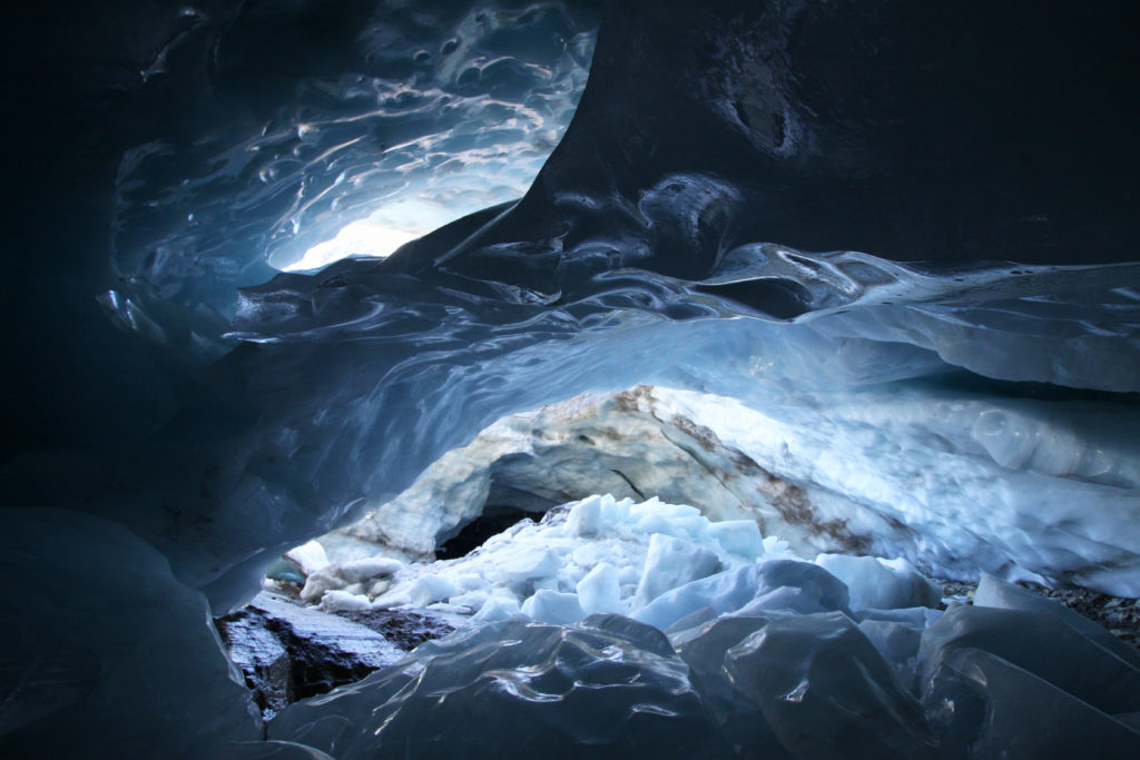 Ледник Алибек в Домбае