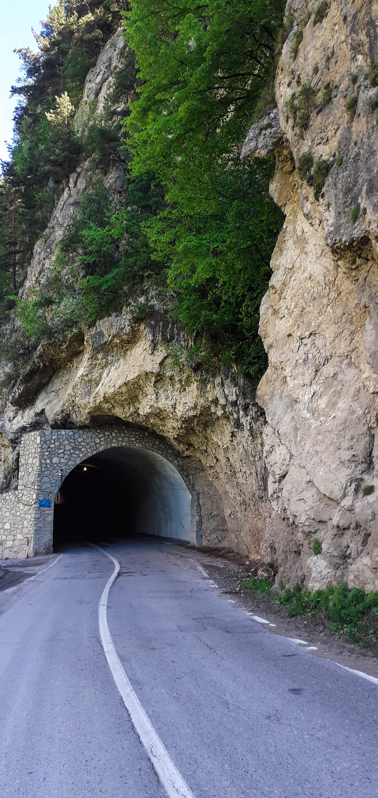 Черекская теснина туннель Кабардино Балкария