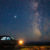 Ночное небо с плато Шатджатмаз. Удивительные виды на Эльбрус